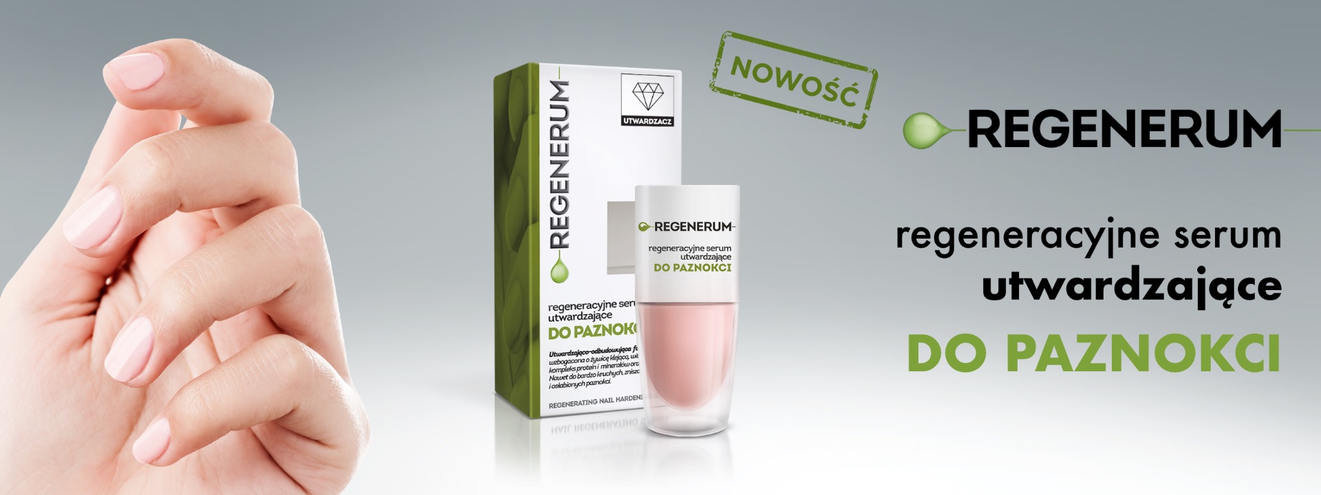 Regeneracyjne serum utwardzające do paznokci